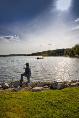 Late Afternoon on the Lake