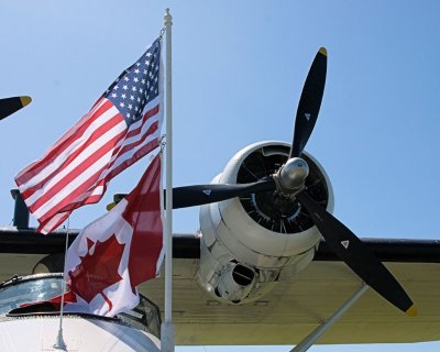 flags on PBY