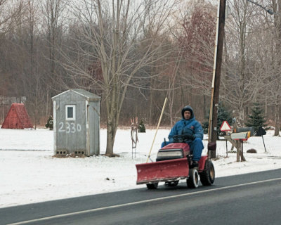 driving down Rt. 14