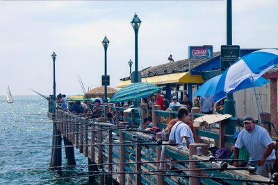 Fishing Poles and Lamp Posts