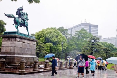 Rainy Day at the Imperial Palace