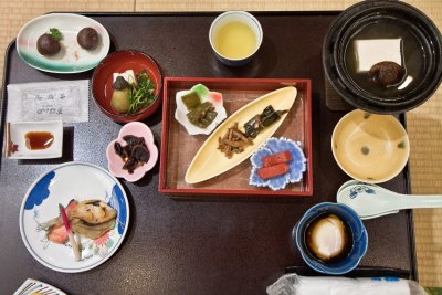 Breakfast Set at the Ryotei Koyo