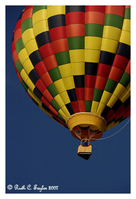 Hot Air Balloon over Buckingham