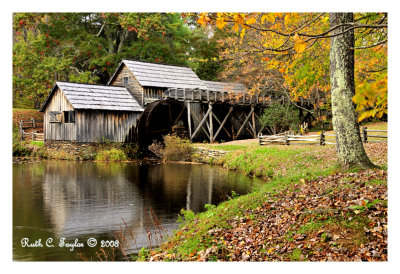 Reflections of Mabry Mill