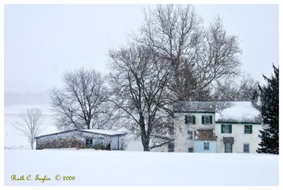 Winter Morn at Maximuck Farm