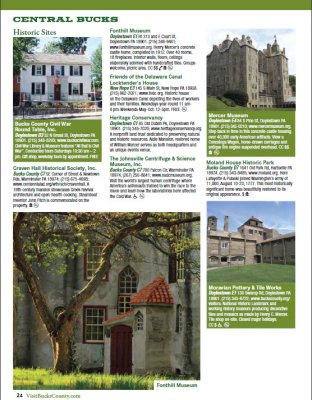2010 Bucks County Visitor Guide
