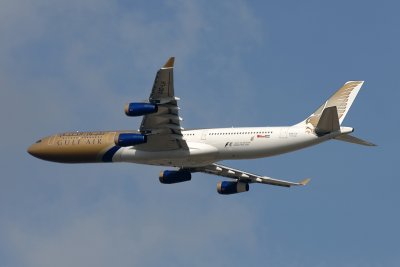 Gulf Air Airbus  A340-300 A4O-LH