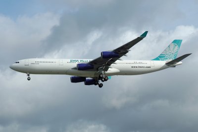 BWIA Airbus A340-300 9Y-JIL