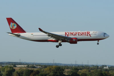 Kingfisher Airbus A330-200  VT-VJO