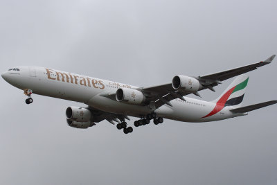 Emirates Airbus A340-500 A6-ERC