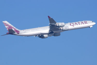 Qatar Airways   Airbus A340-600   A7-AGD