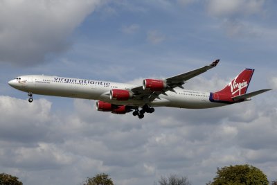 Virgin Airbus A340-600 G-VATL
