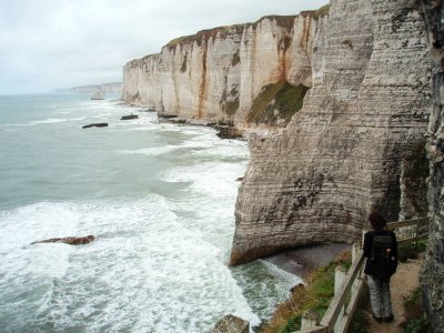 Watching the cliffs