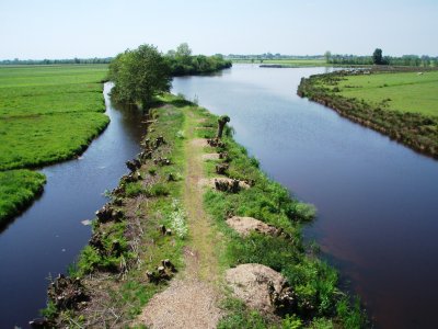 Birdsview of polder
