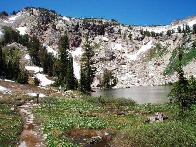 Reaching Holly Lake