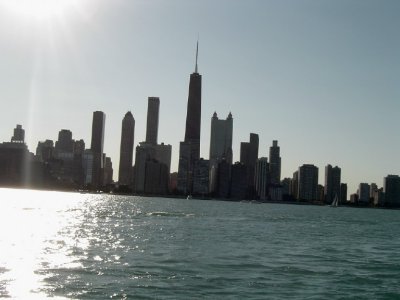 Chicago Skyline from Lake Michigan 2