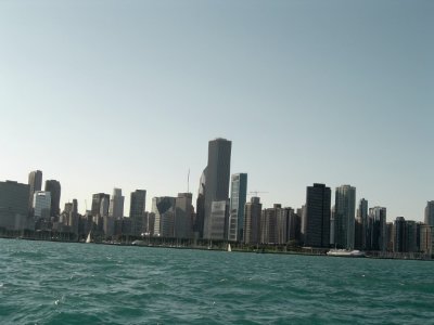 Chicago Skyline from Lake Michigan 4