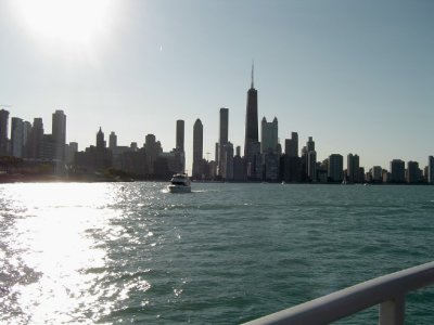Chicago Skyline from Lake Michigan