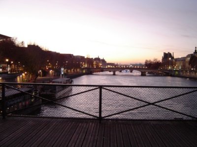 Looking West from Pont des Arts