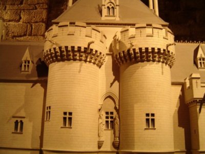 Model of Medieval Louvre