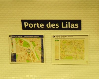 Porte des Lilas Metro