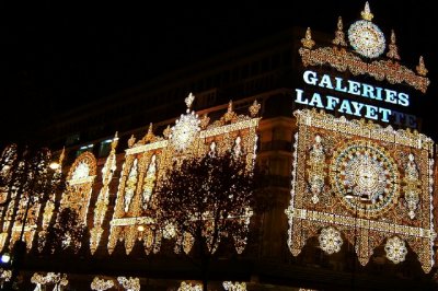 Galeries Lafayette - Christmas Lights