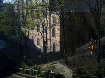 Rue Foyatier from Funiculaire