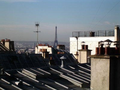 La Tour Eiffel from Montmartre
