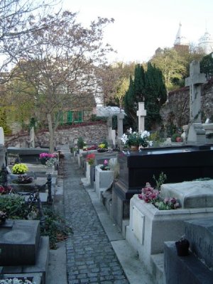 Au Lapin Agile & Sacré Coeur from Cimetière St-Vincent