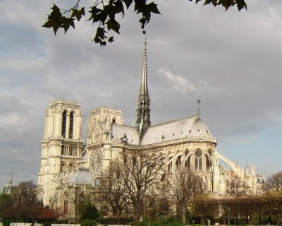 Notre Dame from the Pont de l'Archeveche