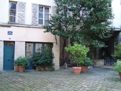 Giacometti's Atelier - 3, Cour de Rohan