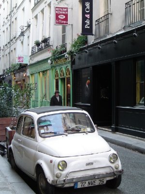 Typical Parisian Street near St-Sulpice