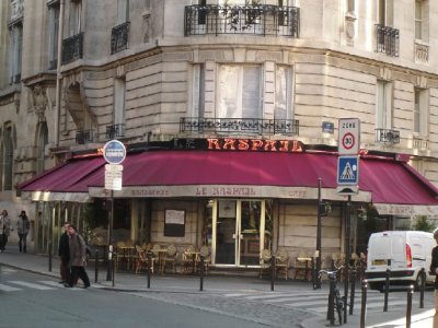 The Dreamers - Le Raspail - where Matthew meets up with Isabel & Theo for a drink