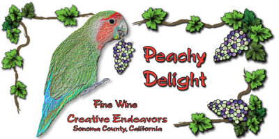 Peachy has her OWN WINE***It received a Silver Medal at the 2009 Harvest Fair Amateur Competition