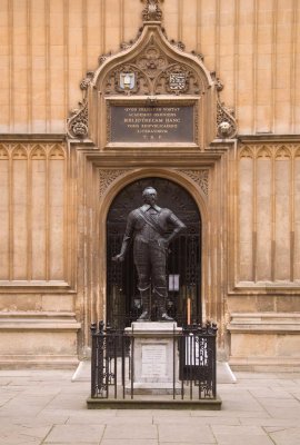 Sir Thomas Bodley, founder of the Bodlian library
