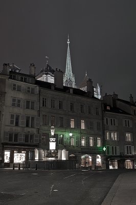 Geneva at night...
