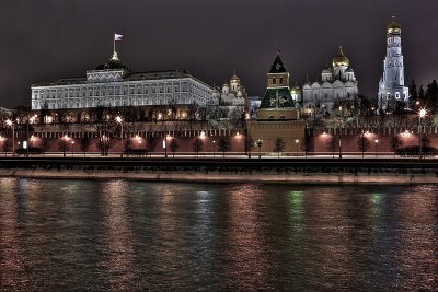 Moscow at night...(HDR)