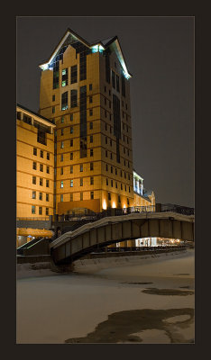 Moscow at night