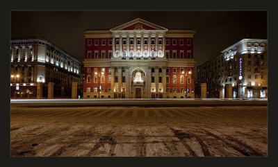 Moscow at night