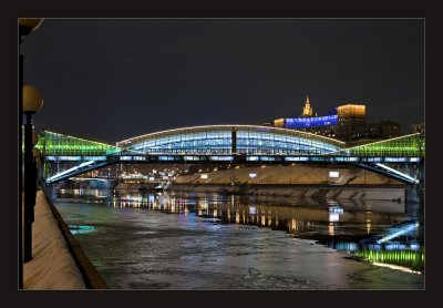 Moscow at night