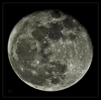 Moon, 2 days after lunar eclipse