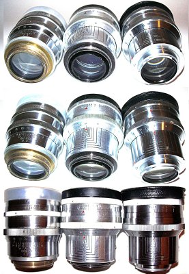 Compare CZJ Biotar 75/1.5, CZJ Pancolar 80/1.8, CZ 85/1.4