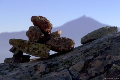 Rocks with Teide