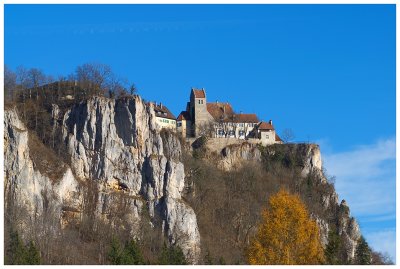 Schlo Werenwag on the Danube