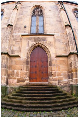 Church door