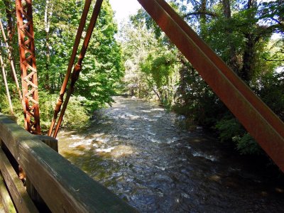 Beaver Dam Creek at the end of the Upper Trail