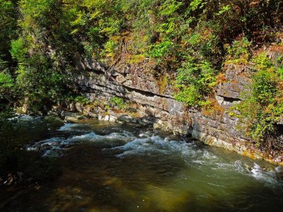 Beautiful stream along the Trail