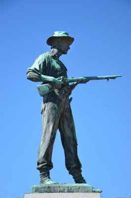 Confederate Soldiers Monument at the Courthouse in Abingdon