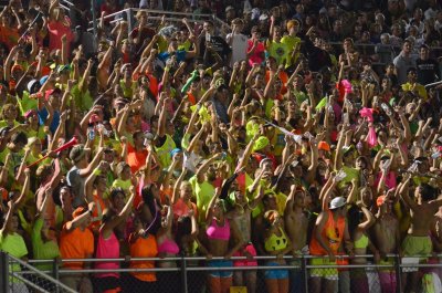 Neon Night in the student section