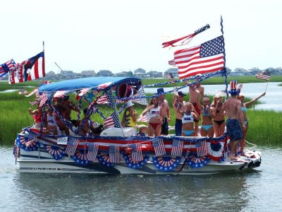 Boat Parade, July 4, Murrells Inlet, SC